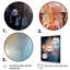 «Chandelier Glimmering Symphony Pointillism II», reproduction sur toile-1174225257-1174225266