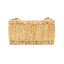 Lit pour petit animal en rotin naturel