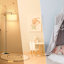 Lampe sur pied arquée 65,5 po avec 2 ampoules DEL Landrau incluses-511723438-331271986