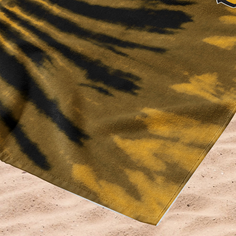 NCAA Psychedelic Beach Towel, Soft Vibrant College Pool Towel, 30 x 60 Inches, Missouri Tigers