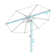 Haney 9' Octagon Market Umbrella with Push-Button Tilt