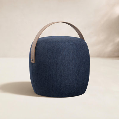 Talita Round Upholstered Outdoor Ottoman