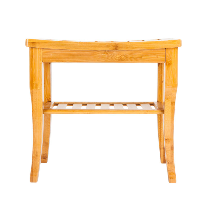 Banc de douche en bambou l 18,7 po Folsom