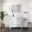 Jacques 36 in. W x 22 in. D Right Offset Bath Vanity, and 34 in. Mirror-66637658-112956987