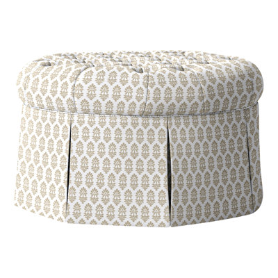Alma Round Ottoman