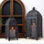 Ensemble de lanternes décoratives vintage noir Bungalow Rose - H 12 po et 16,5 po-39477802