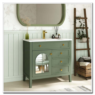 Armoire de salle de bain 35,6 po