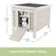 Natura Natural Outdoor Cat house