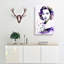 Elizabeth Taylor in Abstract - Wrapped Canvas-55316225