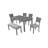 6 Piece Kitchen Dining Set