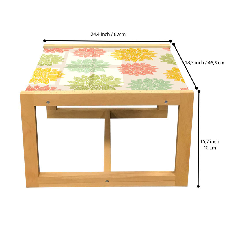 Janan Sled Coffee Table, 62cm H x 46cm W x 40cm D