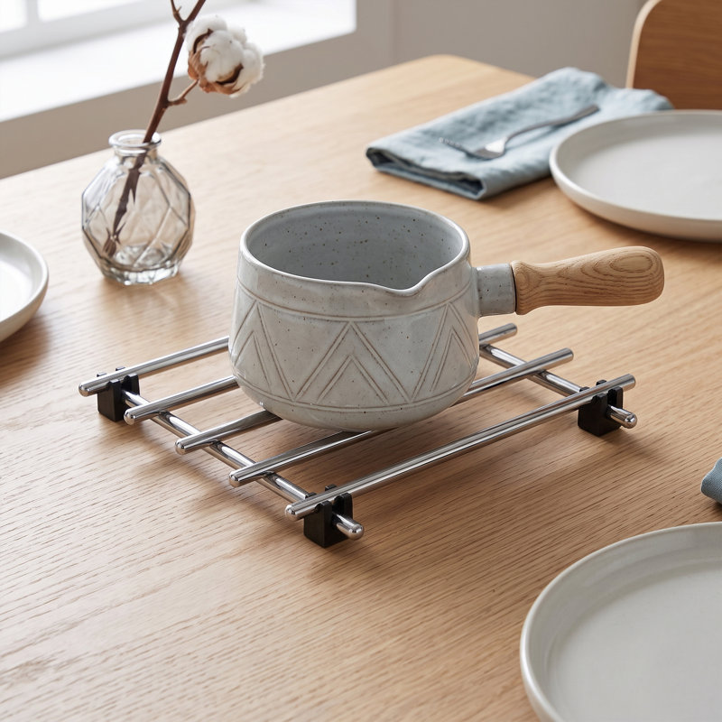 Modern Stainless Steel Bar Trivet