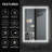 Bathroom Mirror with LED Lights Dimmable 3 Colors LED Bathroom Mirror Fogless LED Mirror for Bathroom Vanity Mirror with Lights Wall Mounted Horizontal/Vertical-1266225375-1264526833