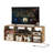 Anabal TV Stand with LED Lights, Entertainment Center with Shelves Media Console for 55/65/75 Inch TV-2006912352-2007764960