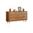 Modern Simple Log Style Solid Wood Porch Cabinet Solid Wood Accent Chest