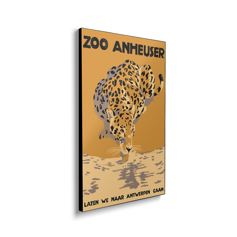 Impression sur toile, "Ste affiche" par Jacob Green