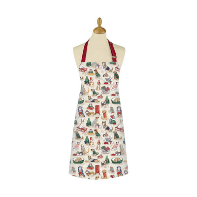 Christmas Cotton Bib Apron