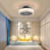 Meenah 15'' Ceiling Fan with LED Lights
