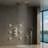 FontanaShowers Sofia Large Ceiling Rain Shower Head Set with Body Sprays and Hand Shower-521398466-521398526