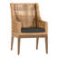 Peninsula Patio Dining Armchair with Cushions-749619037-721266382-756465804