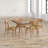 Babali 4 - Person Four Leg Dining Set