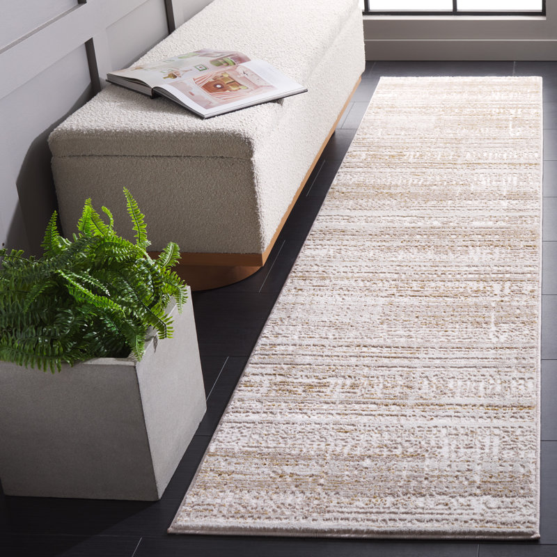 Oddis Performance Abstract Rug, Runner 2'3" x 8'