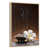 Floating Frame Natural Wood selected