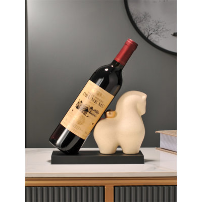 Deajia Tabletop Wine Bottle Rack White