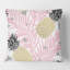 Coussin Golden Golden Leaves - Mid-Century Modern-609641197