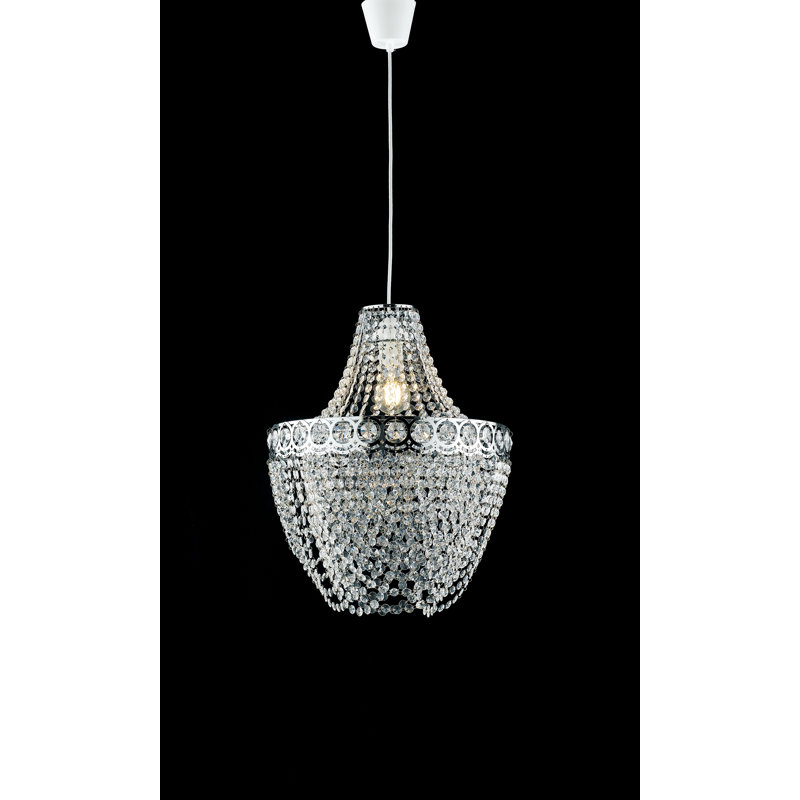 Alisha 1 - Light Clear Crystal Pendant