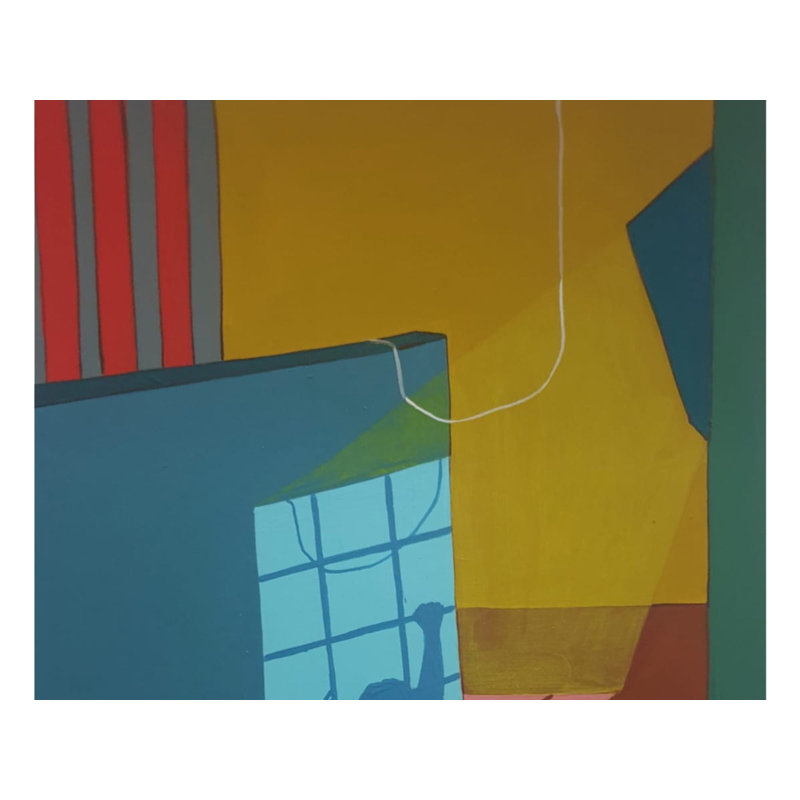 Quelque chose de perdu | Peinture acrylique sur toile | Art par Mahima Katiwal