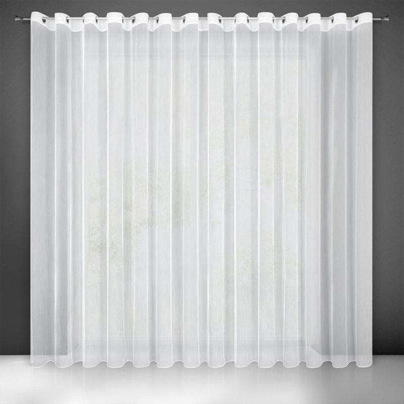 Aailiyah Room Darkening Curtain Pair, White, 250cm W x 350cm L