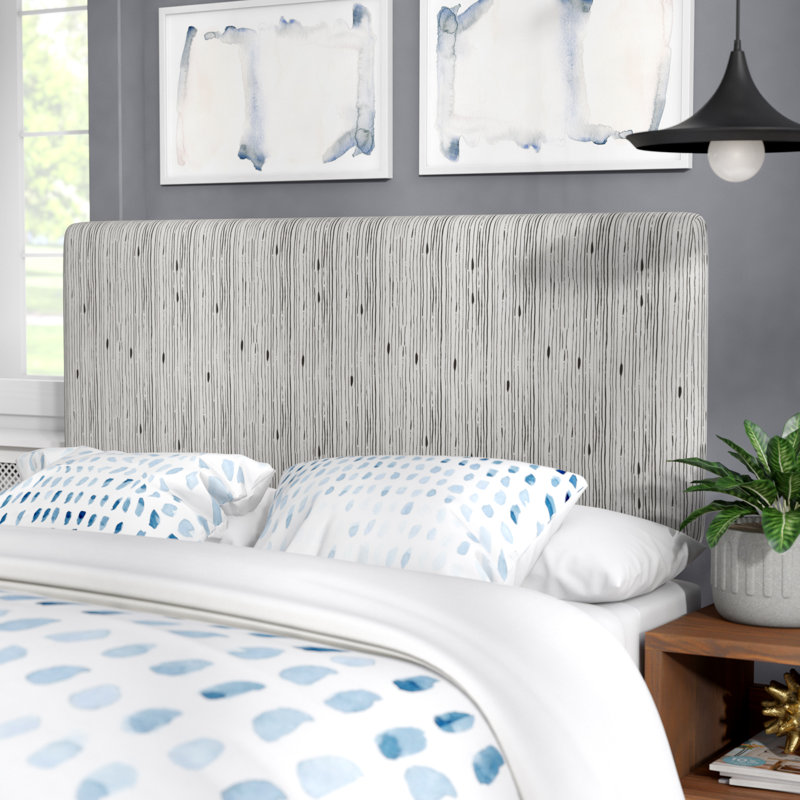 Upholstered Panel Headboard, California King