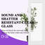Porte standard en verre transparent 5-Lite-108215950