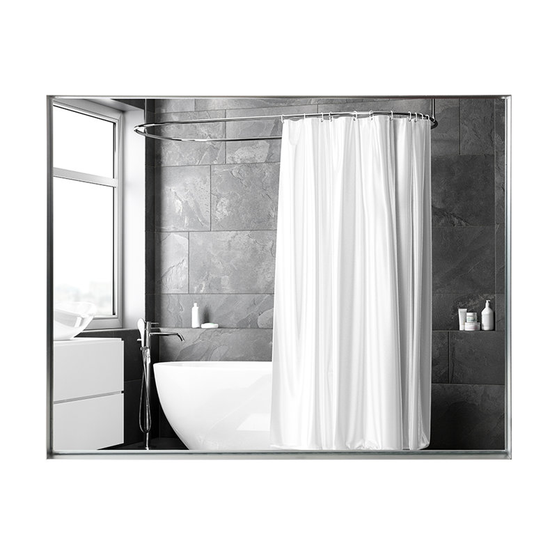 Miroir mural 40X30inch avec bord biseauté pour une élégante salle de bain