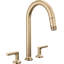Kintsu® Widespread Pull-Down Faucet With Arc Spout-1553760384-1553760388