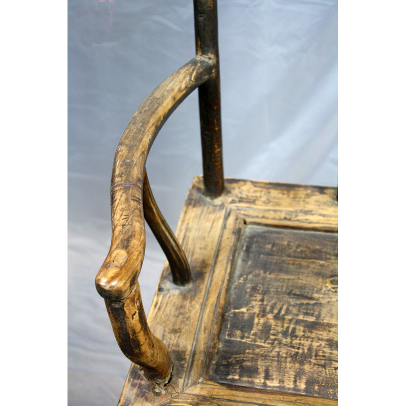 Yoke Solid Wood Arm Chair