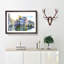 Reflections Of Amsterdam - Single Picture Frame Painting on MDF-56758655-56758659