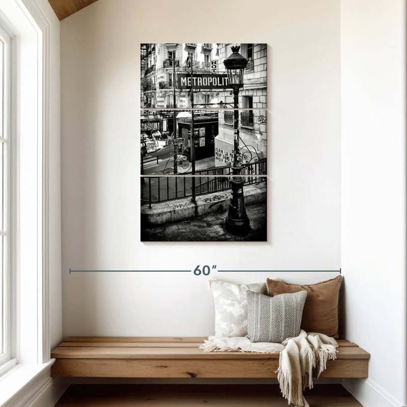 Sireci Paris Metro, 45" H x 28" W