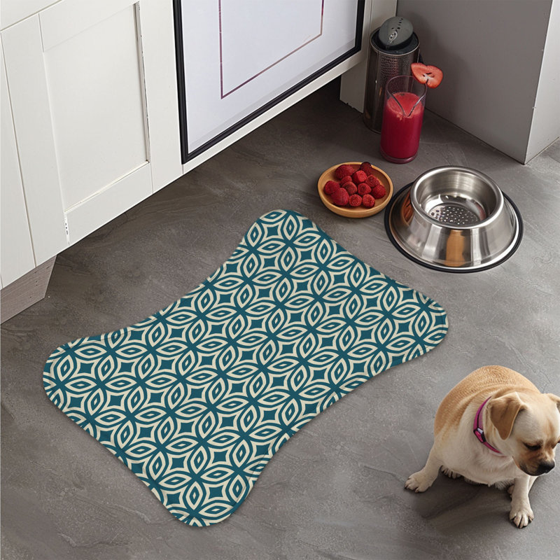 Tapis d'alimentation rose 1 pièce