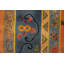 Tapis corail antique en laine noué des années 1920
