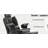 Office Chair PU Leather Computer Chair with Lumbar Support and High Backrest, Ergonomic Desk Chair with Liftable Headrest-895337150