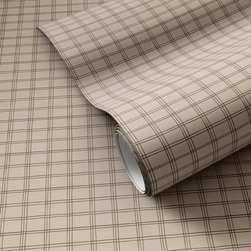 Hand Checks Wallpaper by Getty Images, Taupe II