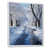 Cadre flottant blanc