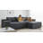 Boneless high density foam sectional sofa-117544933-117544931