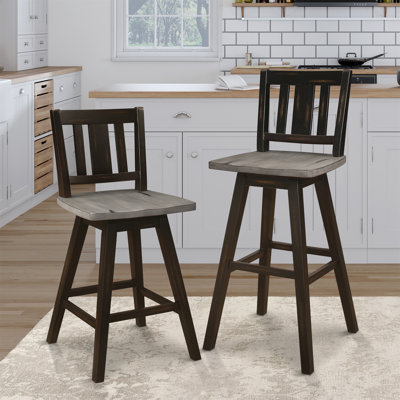 Ensemble de chaises de pub pivotantes