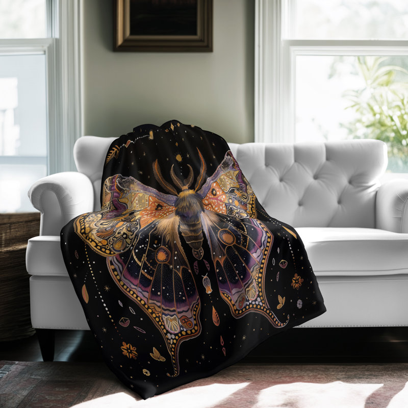 Couverture Nocturnal Bohemian Moth Ballet, Grand lit