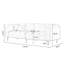 Canapé modulaire en polyester-117986734-117986736