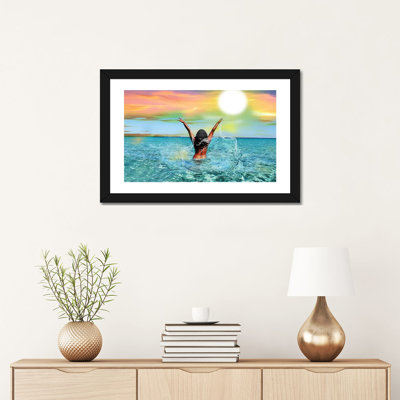 «In My Element» par Yvonne Coleman Burney - impression d'art graphique