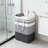 Large Capacity Foldable Fabric Laundry Hamper With Long Handles, Multipurpose Storage Bin For Home, Office, Dorm, 100L-186924034-186924062